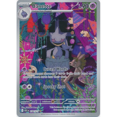 Ascended Heroes - 234/217 - Banette (illustration rare)