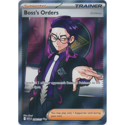 Ascended Heroes - 256/217 - Trainer Boss's Orders Corbeau (ultra rare)