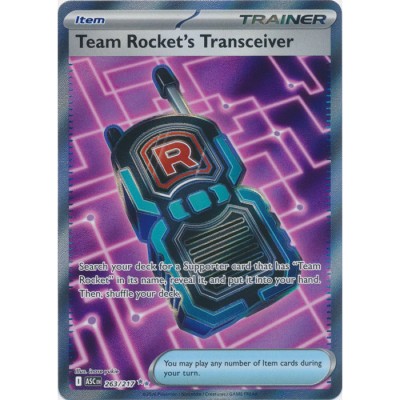 Ascended Heroes - 263/217 - Trainer Team Rocket's Transceiver (ultra rare)