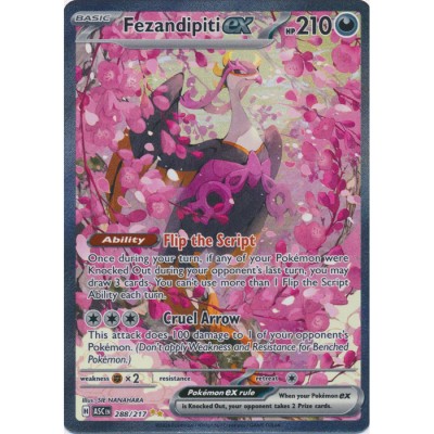 Ascended Heroes - 288/217 - Fezandipiti EX (special illustration rare)