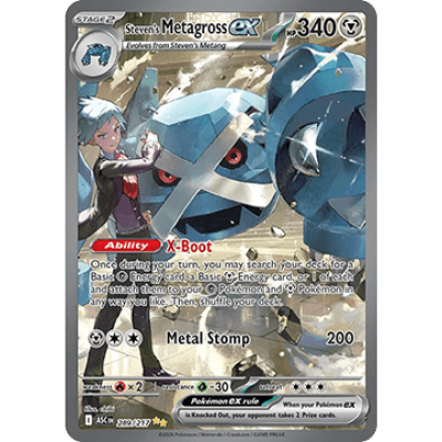 Ascended Heroes - 289/217 - Steven's Metagross EX (special illustration rare)