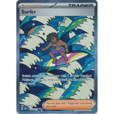 Ascended Heroes - 293/217 - Trainer Surfer (special illustration rare)