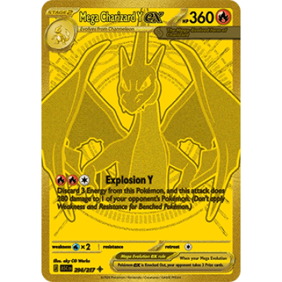 Ascended Heroes - 294/217 - Mega Charizard Y EX (secret rare)