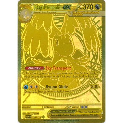 Ascended Heroes - 295/217 - Mega Dragonite EX (secret rare)