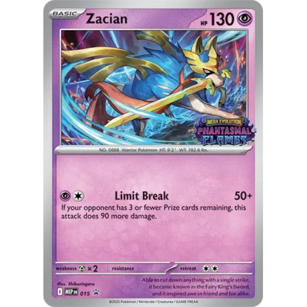 Mega Evolution Promo - 015 - Zacian