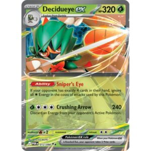 Perfect Order - 012/088 - Decidueye EX (double rare)