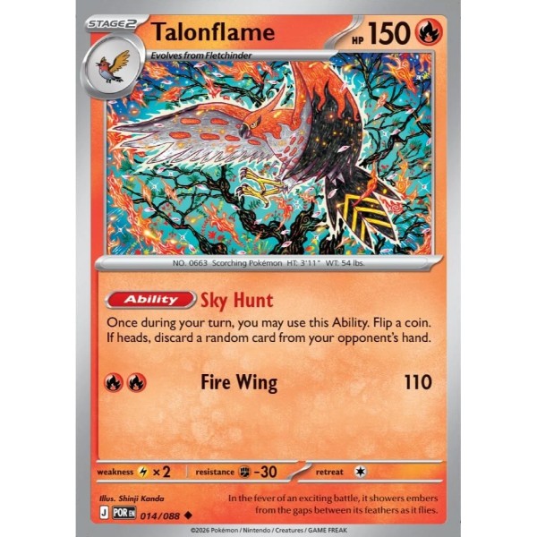 Perfect Order - 014/088 - Talonflame