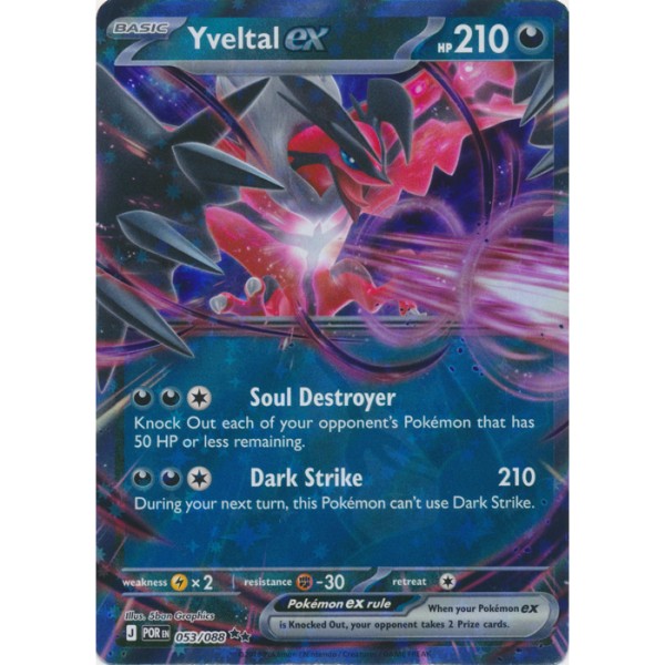 Perfect Order - 053/088 - Yveltal EX (double rare)