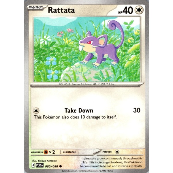Perfect Order - 060/088 - Rattata