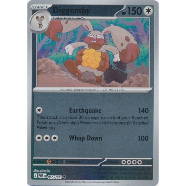 Perfect Order - 065/088 - Diggersby (reverse holo)