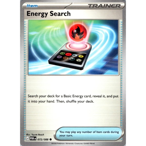 Perfect Order - 072/088 - Energy Search