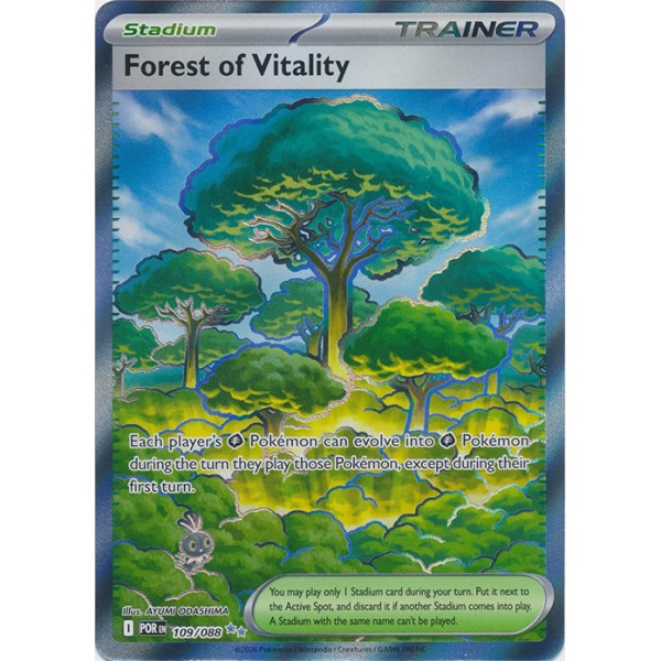 Perfect Order - 109/088 - Trainer Forest of Vitality (ultra rare)