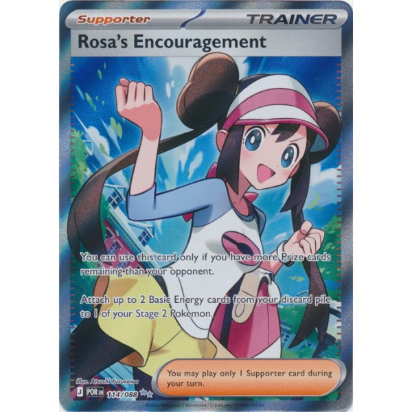 Perfect Order - 114/088 - Trainer Rosa's Encouragement (ultra rare)
