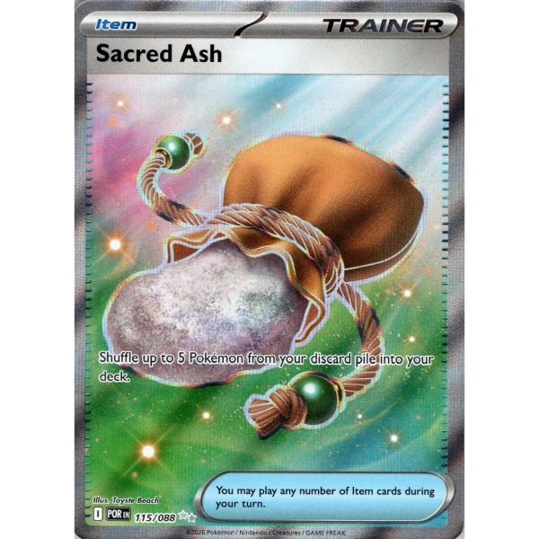 Perfect Order - 115/088 - Trainer Sacred Ash (ultra rare)