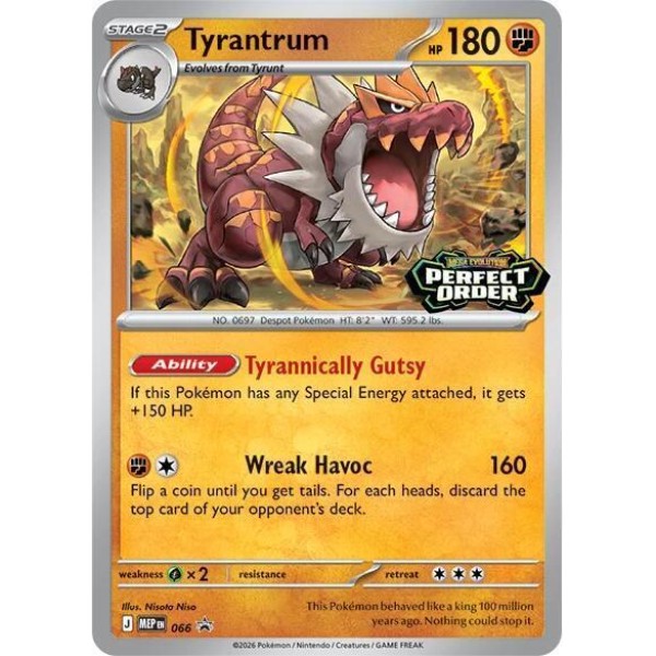 Mega Evolution Promo - 066 - Tyrantrum
