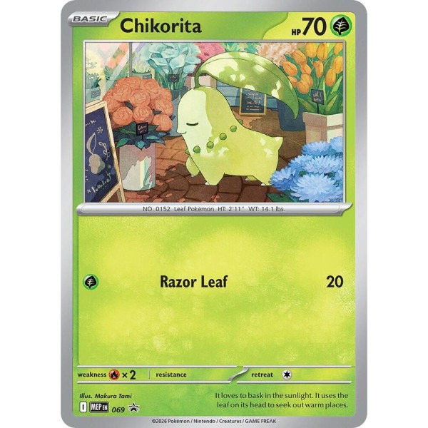 Mega Evolution Promo - 069 - Chikorita