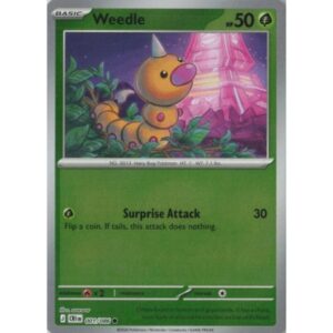 Chaos Rising - 001/086 - Weedle (reverse holo)