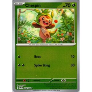 Chaos Rising - 005/086 - Chespin (reverse holo)