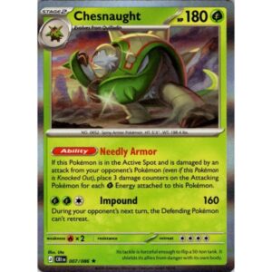 Chaos Rising - 007/086 - Chesnaught (rare holo)