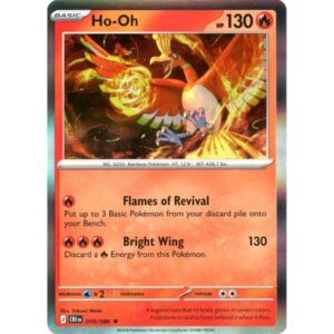 Chaos Rising - 010/086 - Ho-Oh (rare holo)