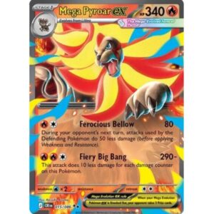 Chaos Rising - 015/086 - Mega Pyroar EX (double rare)