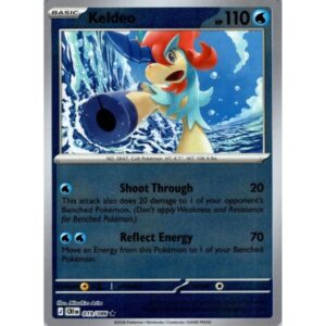 Chaos Rising - 019/086 - Keldeo (rare reverse holo)