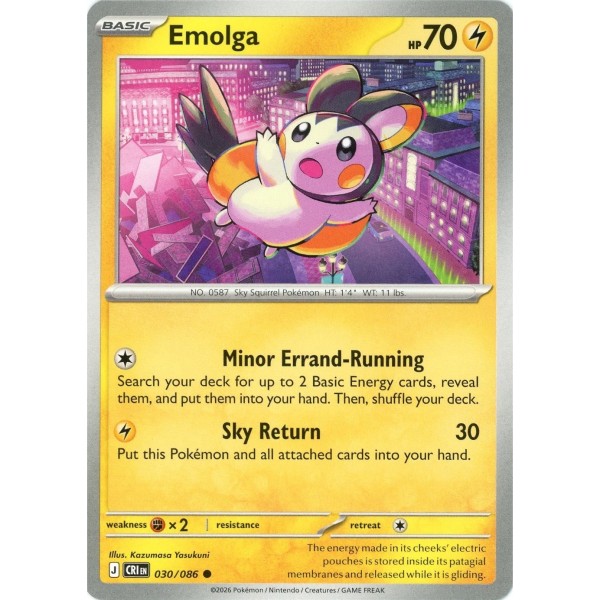 Chaos Rising - 030/086 - Emolga