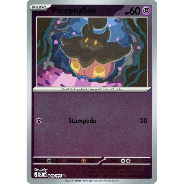 Chaos Rising - 040/086 - Pumpkaboo (reverse holo)
