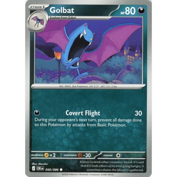 Chaos Rising - 050/086 - Golbat