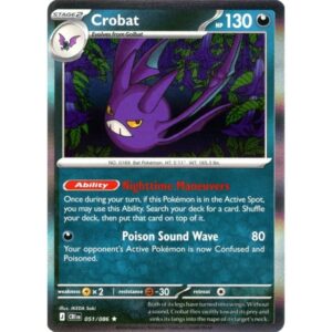 Chaos Rising - 051/086 - Crobat (rare holo)
