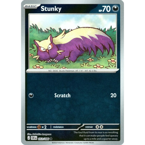 Chaos Rising - 053/086 - Stunky (reverse holo)