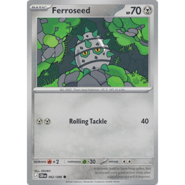 Chaos Rising - 062/086 - Ferroseed