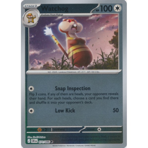 Chaos Rising - 071/086 - Watchog (reverse holo)