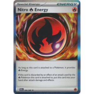 Chaos Rising - 086/086 - Nitro [R] Energy (rare holo)