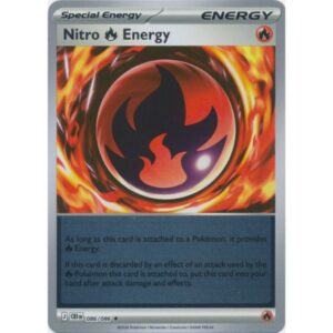 Chaos Rising - 086/086 - Nitro [R] Energy (rare reverse holo)