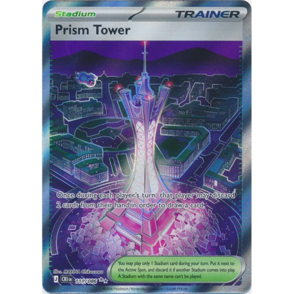 Chaos Rising - 111/086 - Prism Tower (ultra rare)