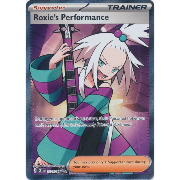 Chaos Rising - 112/086 - Roxie's Performance (ultra rare)