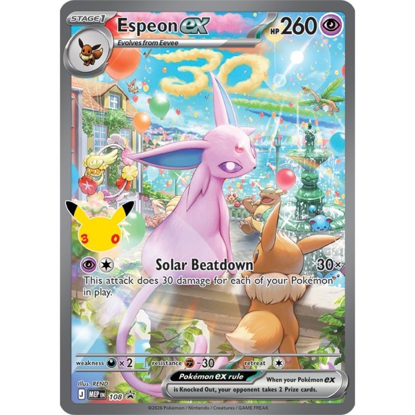Mega Evolution Promo - 108 - Espeon EX