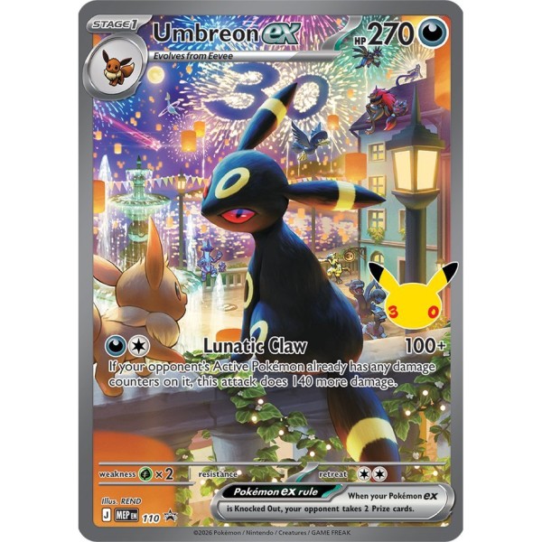 Mega Evolution Promo - 110 - Umbreon EX