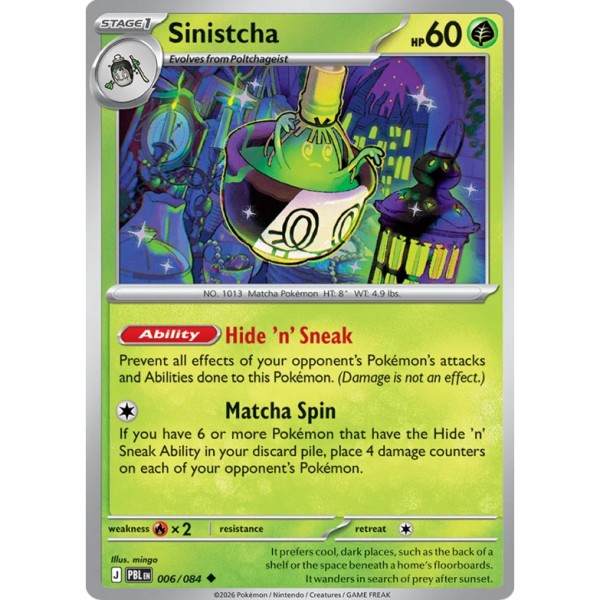 Pitch Black - 006/084 - Sinistcha