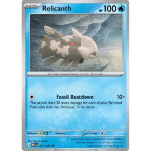 Pitch Black - 017/084 - Relicanth