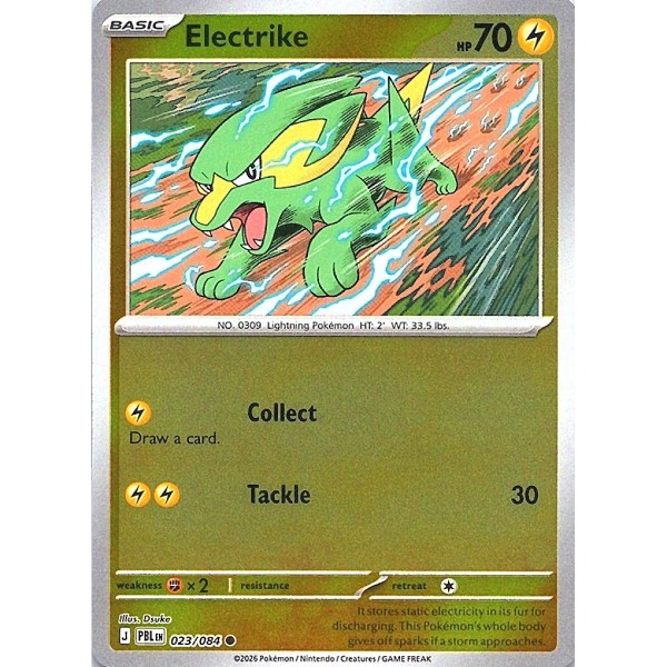 Pitch Black - 023/084 - Electrike (reverse holo)