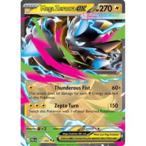 Pitch Black - 027/084 - Mega Zeraora EX (double rare)