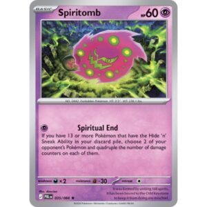 Pitch Black - 035/084 - Spiritomb (rare holo)