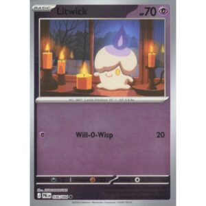 Pitch Black - 036/084 - Litwick (reverse holo)