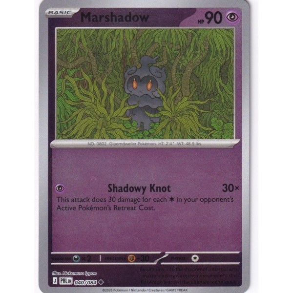Pitch Black - 040/084 - Marshadow (reverse holo)