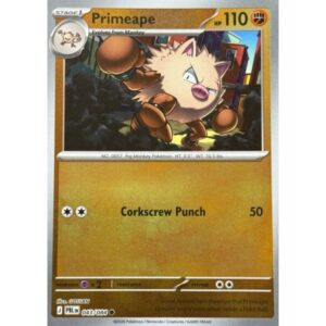 Pitch Black - 043/084 - Primeape (reverse holo)