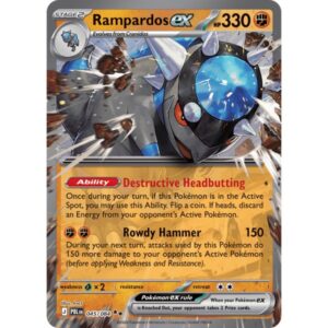 Pitch Black - 045/084 - Rampardos EX (double rare)