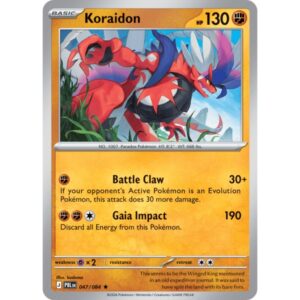Pitch Black - 047/084 - Koraidon (rare holo)