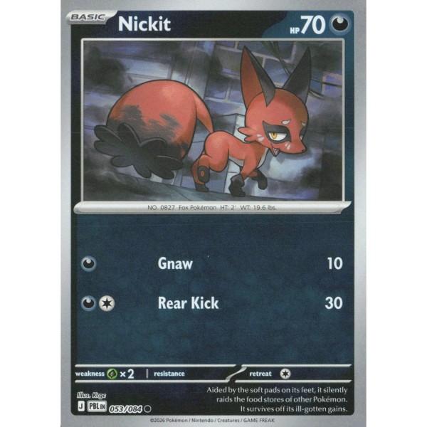 Pitch Black - 053/084 - Nickit (reverse holo)